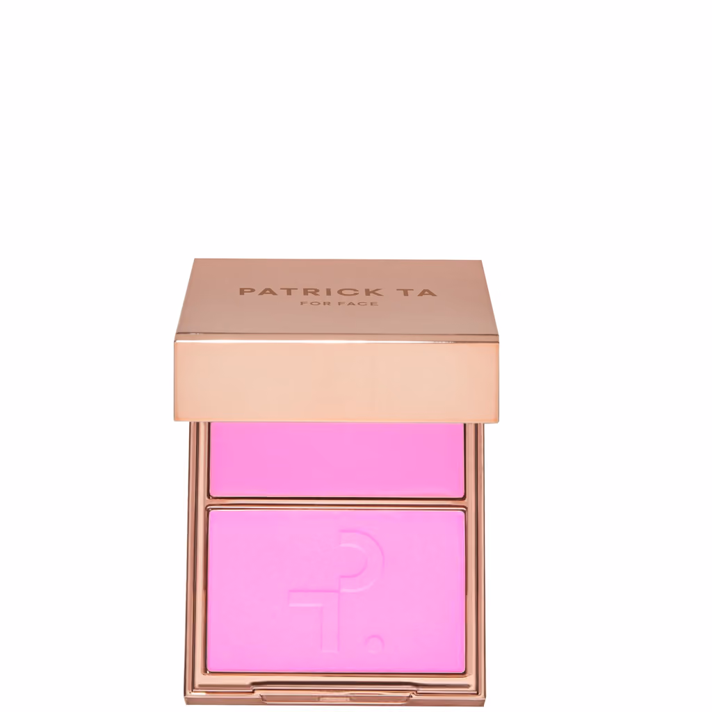 Patrick Ta Major Headlines Double-Take Cream + Powder Blush Duo in 'She Knows Who She Is'