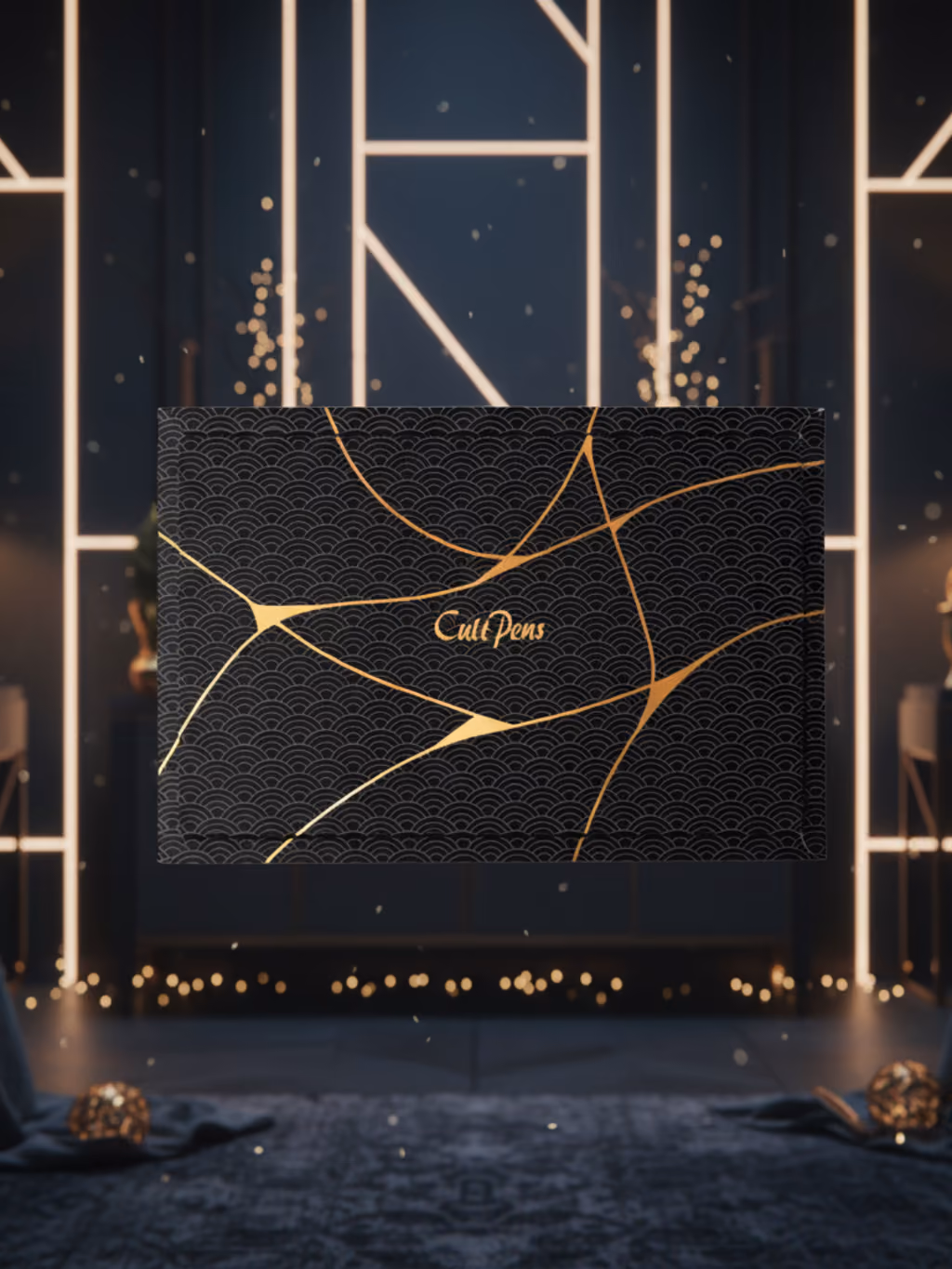 Our photograph of what is inside Cult Pen 2025 Stationery Black Edition