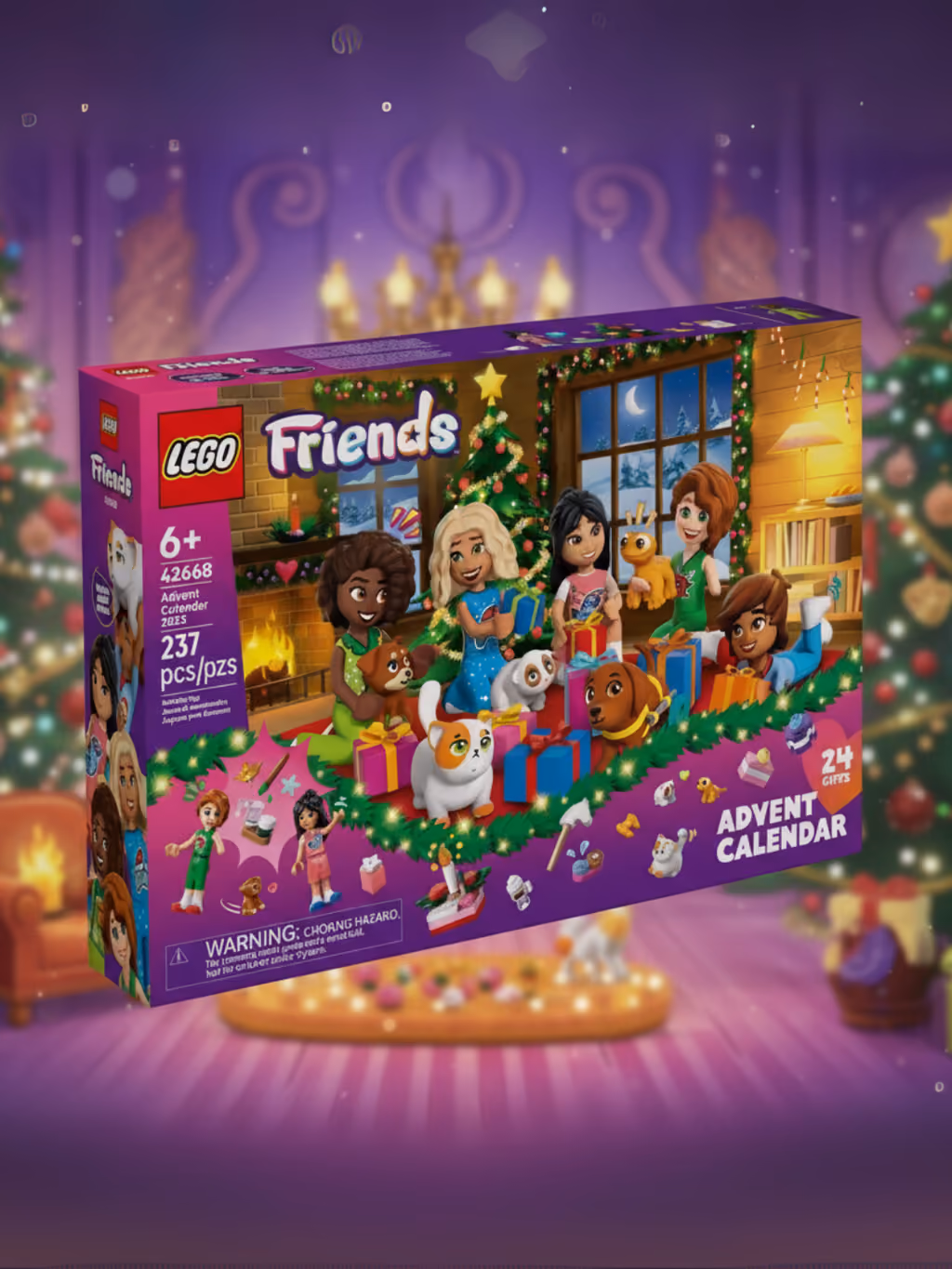 Our photograph of what is inside LEGO Friends 2025