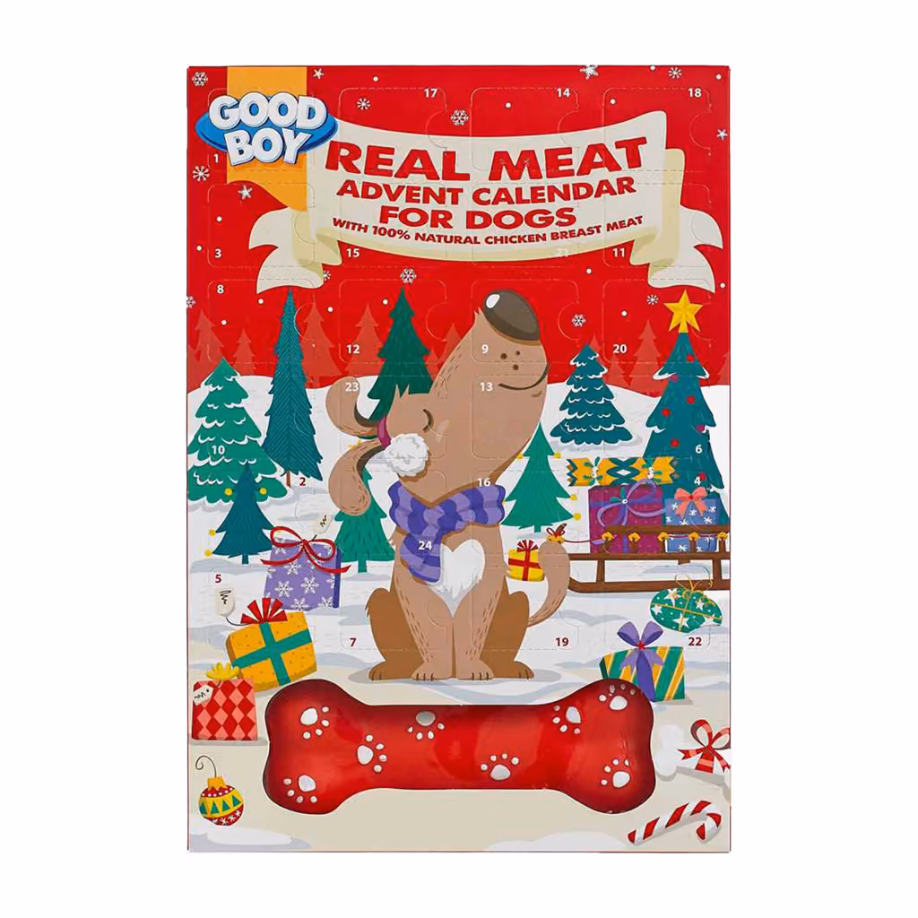 Good Boy Real Meat Dog Advent Calendar 2026, Good Boy advent calendar